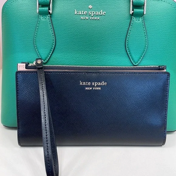 Kate Spade Spencer Continental Wristlet 
Black - Picture 7 of 16